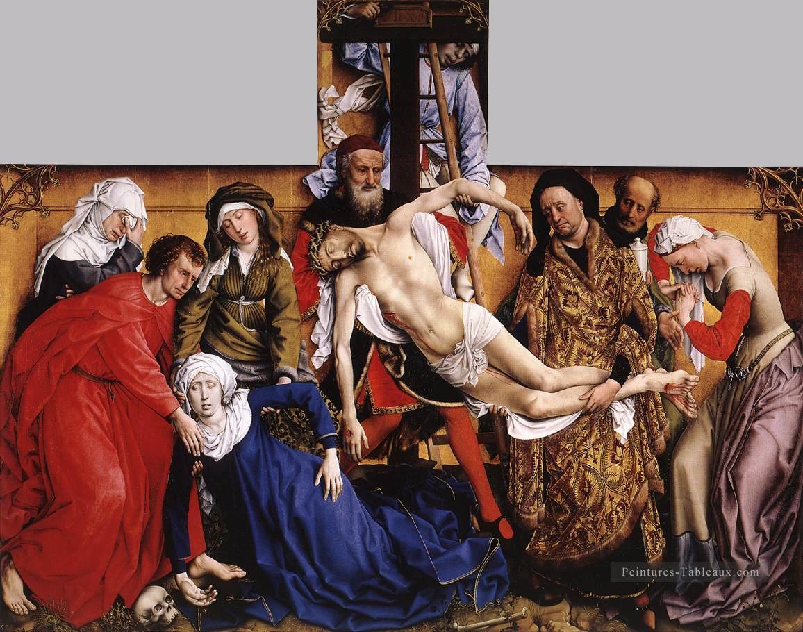 Dépôt hollandais peintre Rogier van der Weyden Peintures à l'huile